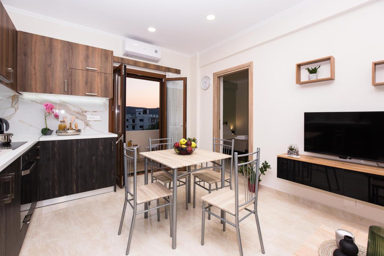 Gardenia Apartment Kíssamos Exteriör bild