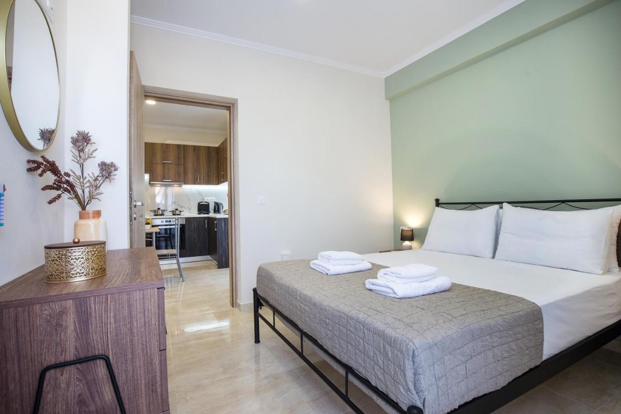 Gardenia Apartment Kíssamos Exteriör bild