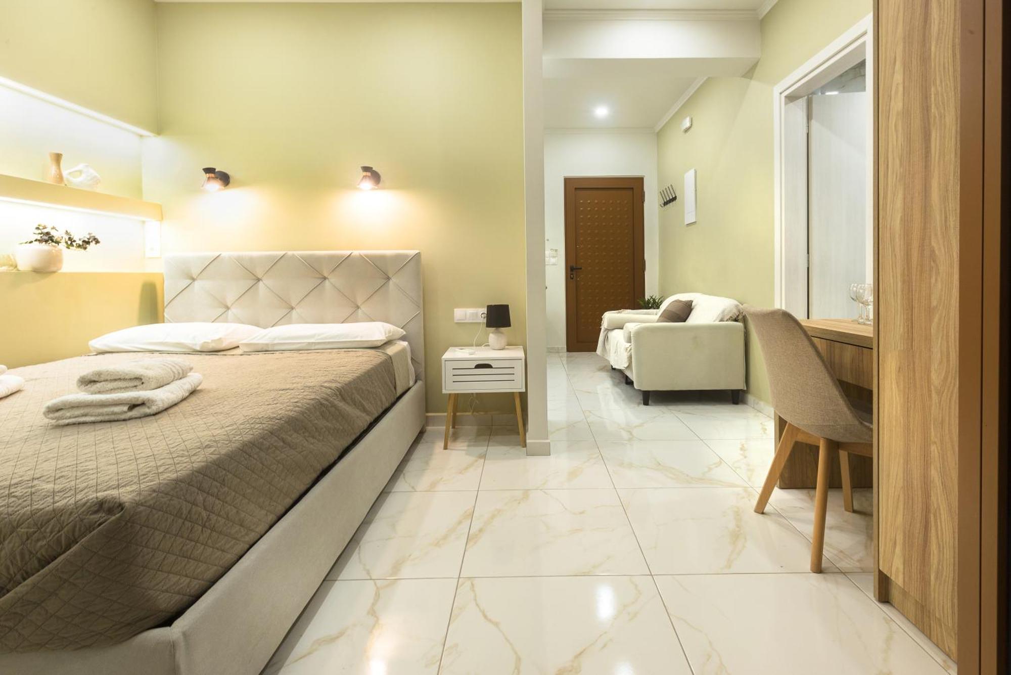 Gardenia Apartment Kíssamos Exteriör bild
