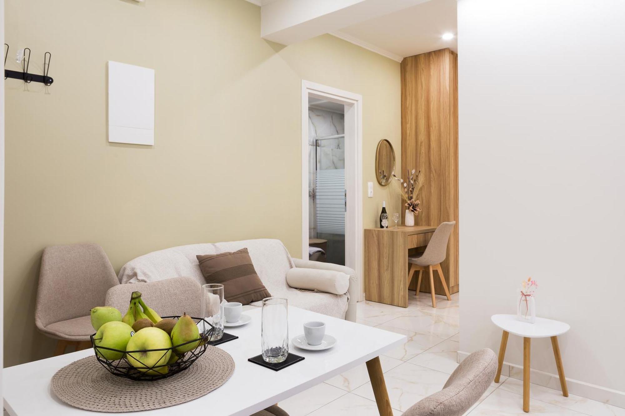 Gardenia Apartment Kíssamos Exteriör bild